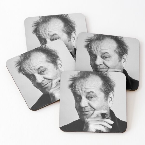 Item preview, Jack Nicholson, Cigar, Black and White Photography designed and sold by modernretro.