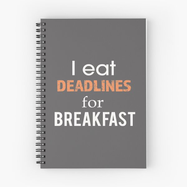 Item preview, Top Selling Project Manager Eat Deadlines Breakfast Design designed and sold by LGamble12345.