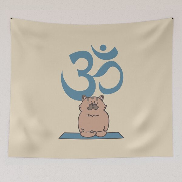 Item preview,  Om Persian Cat designed and sold by Huebucket.