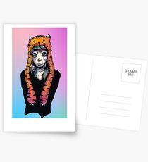 Lisa Frank Eyes Postcards