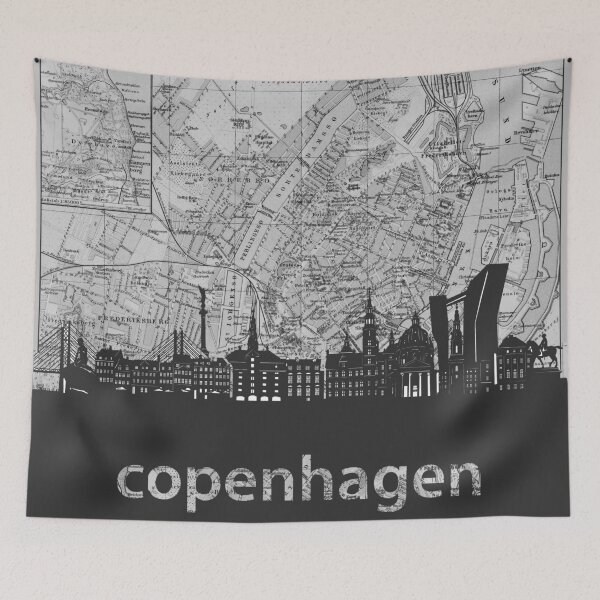 Item preview, copenhagen skyline designed and sold by BekimART.