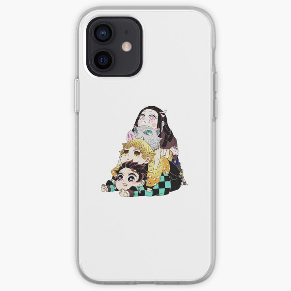 Demon Slayer Gang Cute iPhone Soft Case