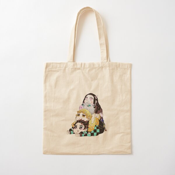 Demon Slayer Gang Cute Cotton Tote Bag