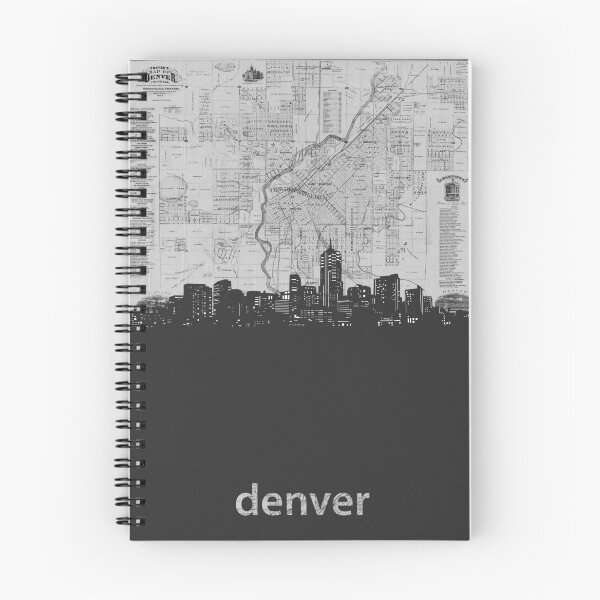 Item preview, denver skyline designed and sold by BekimART.