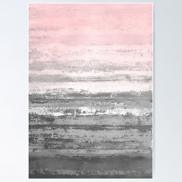 Pink and grey canvas sales
