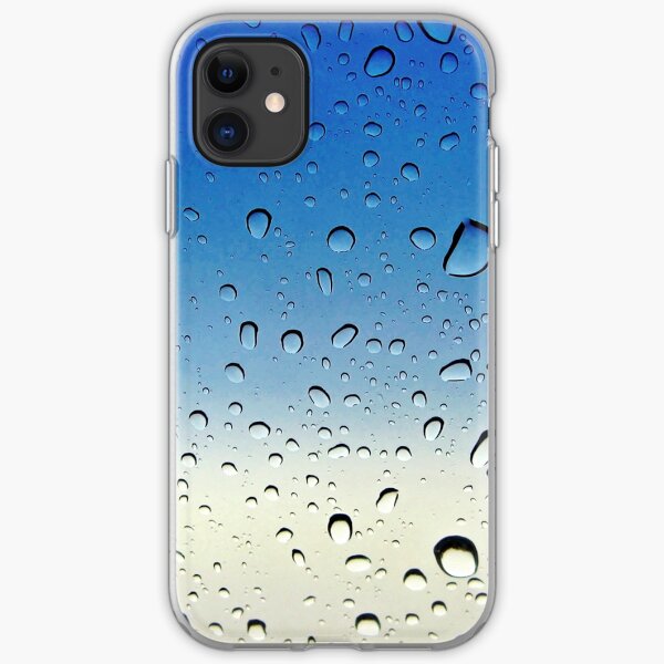 Raindrops keep falling on my head... iPhone Soft Case
