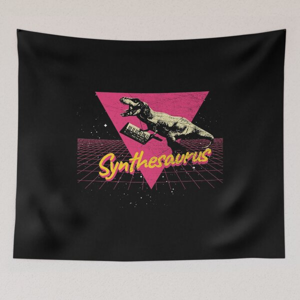 Item preview, Keytar Synthesaurus - Funny Synthesizer Nerd design designed and sold by A-Fashion.