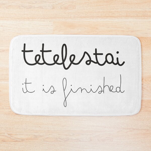 Item preview, Tetelestai designed and sold by plushism.