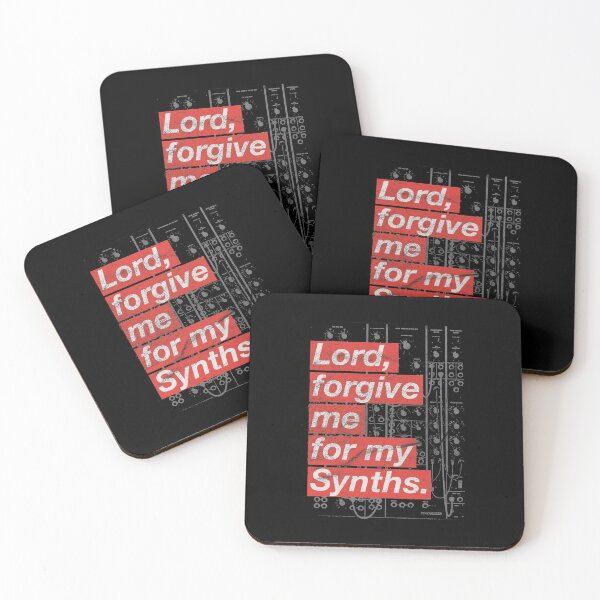 Item preview, Lord Forgive For My Synths - Synthesizer Analog Synth design designed and sold by A-Fashion.