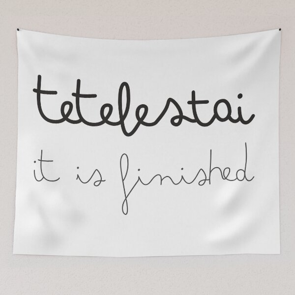 Item preview, Tetelestai designed and sold by plushism.