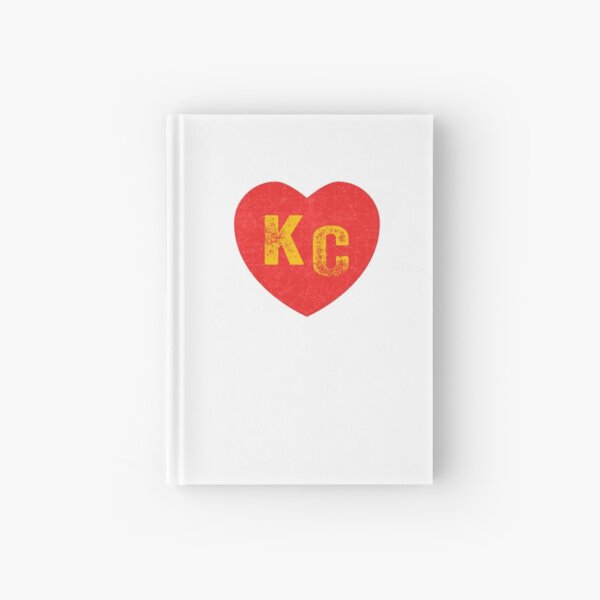 KC Heart Kansas City Hearts 2021 KC Kansas city Super cool tees KC Fangear Clothing & super fun Kc presents 2021 Kc Kansas City Super fanatic Hardcover Journal