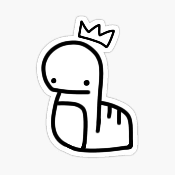 Doodle de Bang Chan - Merch de Stray Kids Pegatina
