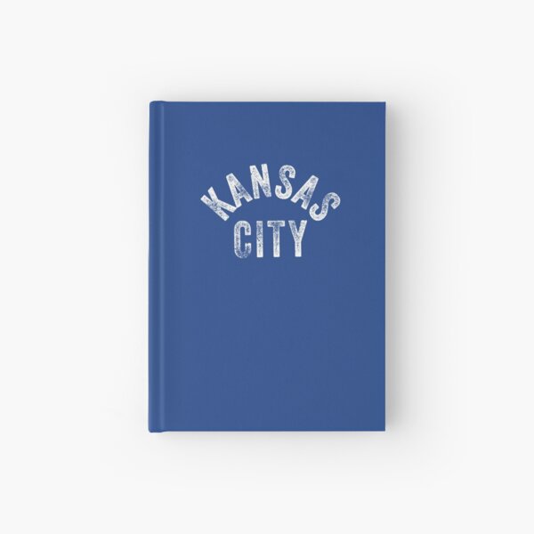 KC Royal Blue Classic Kansas City Vintage Local Kc Baseball Fan Gear Kansas city KC Face mask Kansas City facemask Hardcover Journal
