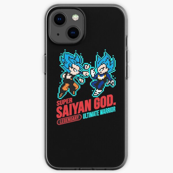 8-bit Super Saiyans iPhone Soft Case