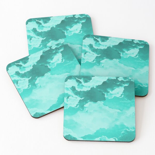 Item preview, Aqua Clouds designed and sold by Arbitrarily Awesome.