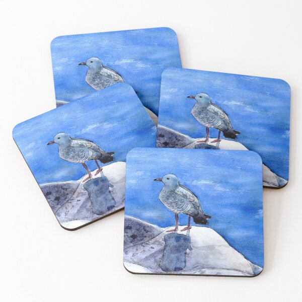 Item preview, Seagull by the Ocean Watercolor designed and sold by Sandra Connelly.