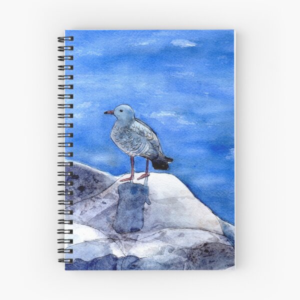 Item preview, Seagull by the Ocean Watercolor designed and sold by Sandra Connelly.