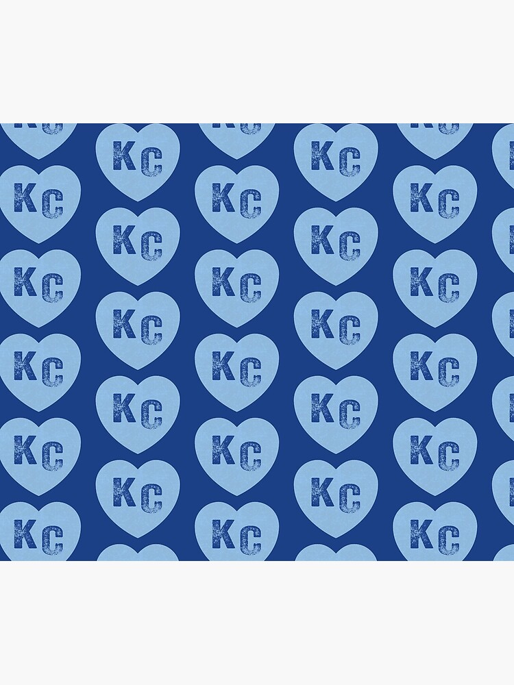 Baby Blue KC Heart Kansas City Hearts I Love Kc heart Kansas city KC Face mask Kansas City facemask by kcfanshop
