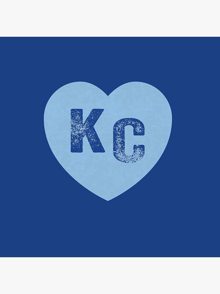 Baby Blue KC Heart Kansas City Hearts I Love Kc heart Kansas city KC Face mask Kansas City facemask by kcfanshop