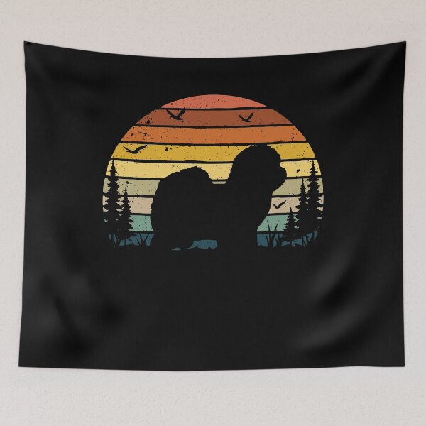 Item preview, Coton de Tulear Dog Retro Vintage  designed and sold by rafaeltto.