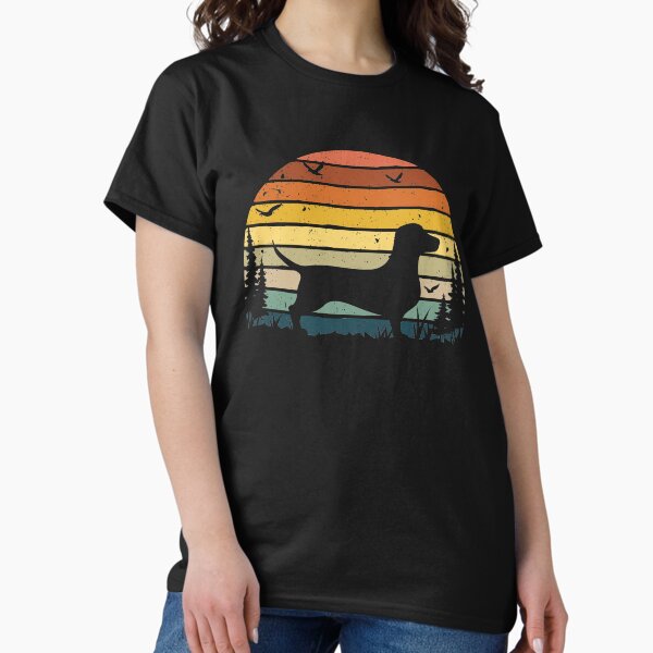 Item preview, Dachshund Dog Retro Vintage  designed and sold by rafaeltto.