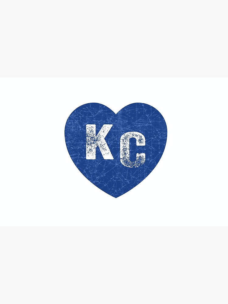 Royal Blue KC Blue Heart Kansas City Hearts I Love Kc heart Kansas city KC Face mask Kansas City facemask by kcfanshop