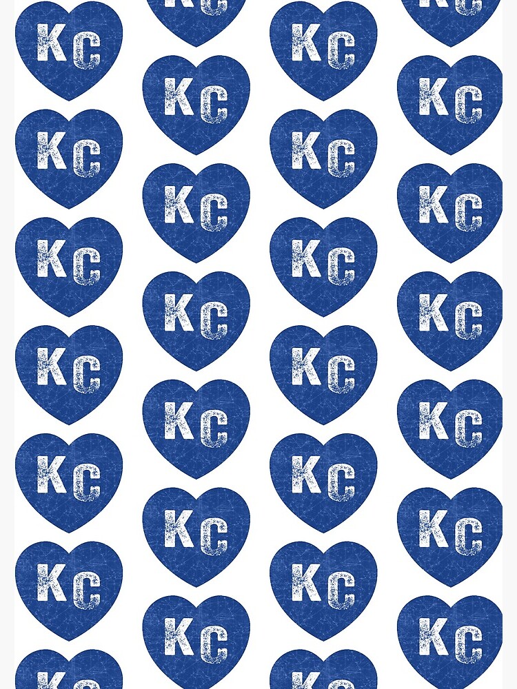Royal Blue KC Blue Heart Kansas City Hearts I Love Kc heart Kansas city KC Face mask Kansas City facemask by kcfanshop