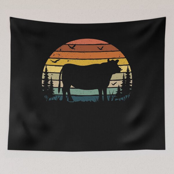 Item preview, Cow Retro Vintage  designed and sold by rafaeltto.