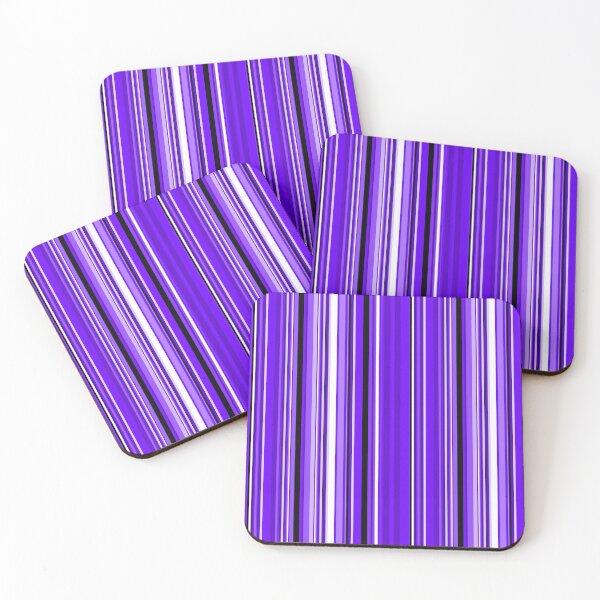 Item preview, Violet Vertical Stripes designed and sold by Ludovic Geusa.