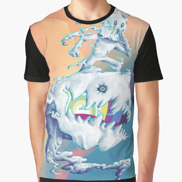 Takashi Murakami-Style Art, KIDS SEE GHOSTS Graphic T-Shirt
