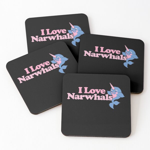 Item preview, I love narwhals designed and sold by FrictionMaxxing.
