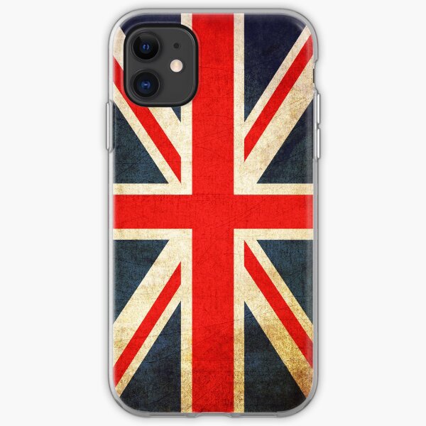 Grunge Effect Union Jack iPhone Soft Case
