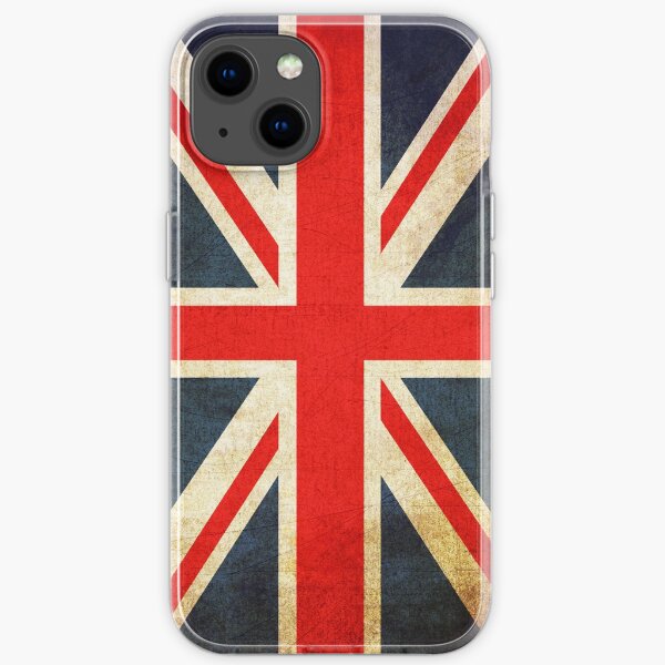 Grunge Effect Union Jack iPhone Soft Case