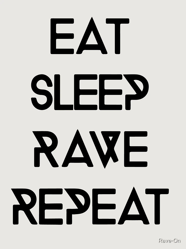 Thumbnail 6 von 6, Premium Oversized Pullover, Eat Sleep Rave Repeat designt und verkauft von Rave-On.