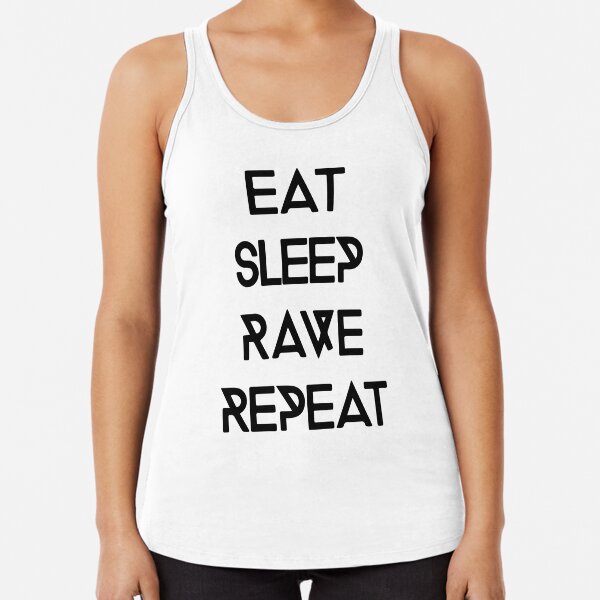 TooLoud Eat Sleep Rave Repeat Dark Muscle Shirt