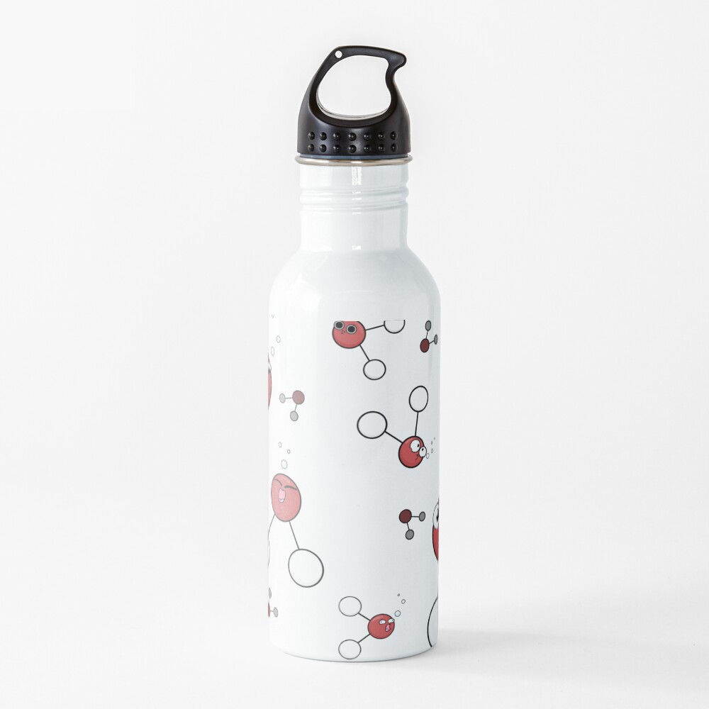 Stay Hydrated - Water Molecules Water Bottle