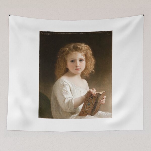 Item preview, William-Adolphe Bouguereau - The Story Book designed and sold by vakashop.