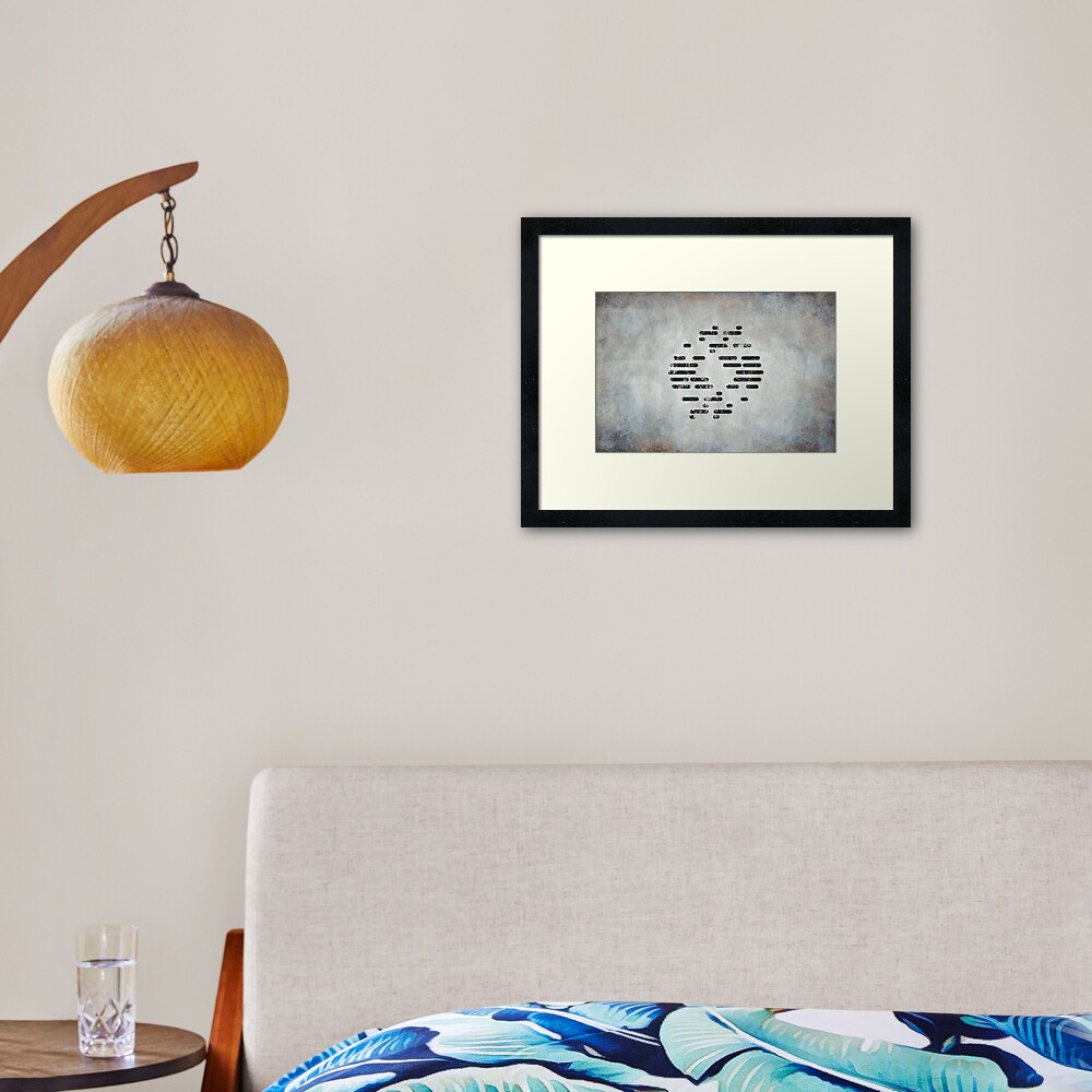 Item preview, Framed Art Print designed and sold by Logogami.