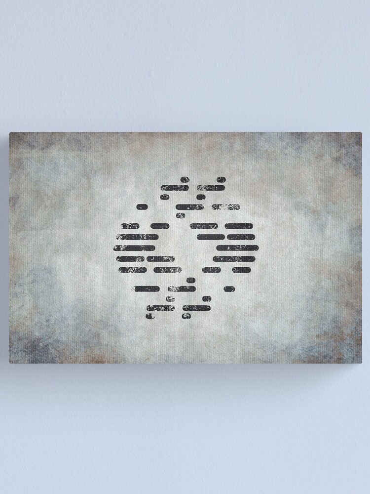 Alternate view of Bureau of Genetic Welfare Logo · Distressed Canvas Print