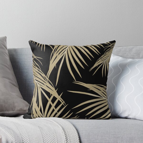 Vista previa del artículo con la obra «Gold Palm Leaves Dream # 2 #tropical #decor #art», diseñado y vendido por Anita's & Bella's Art.