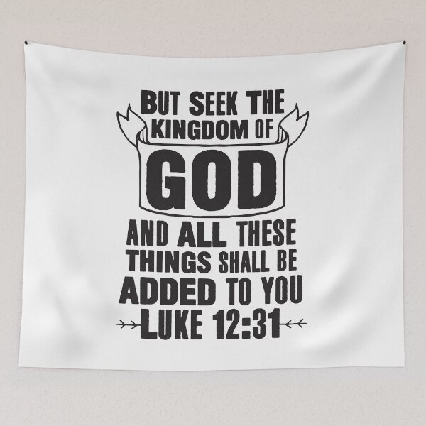 Item preview, Luke 12:31 designed and sold by plushism.
