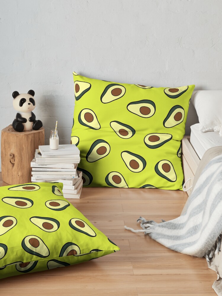 Alternate view of Avocado Pattern Floor Pillow