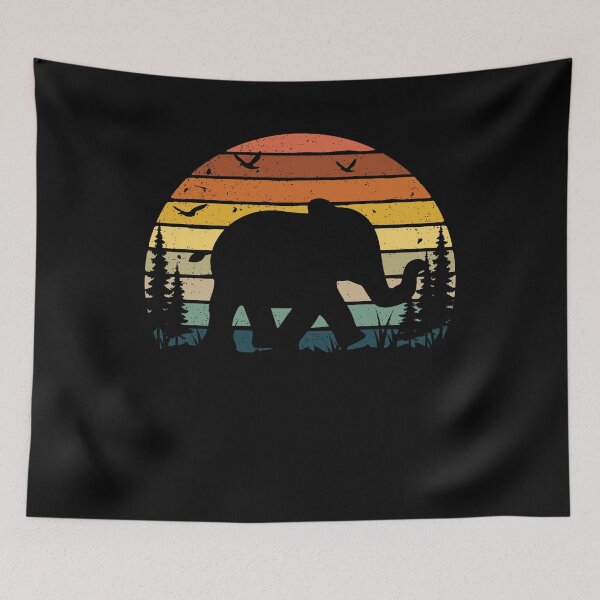 Item preview, Elephant Retro Vintage  designed and sold by rafaeltto.