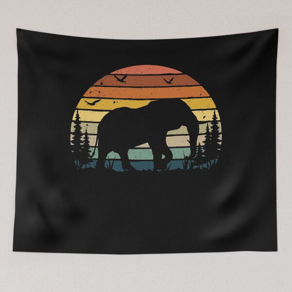 Item preview, Elephant Retro Vintage  designed and sold by rafaeltto.