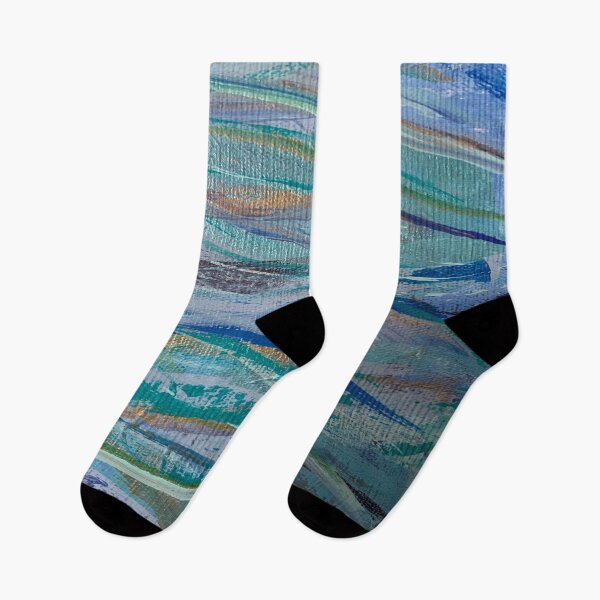 Item preview, The Colors of the Ocean Painting designed and sold by bipolarvirgoart.