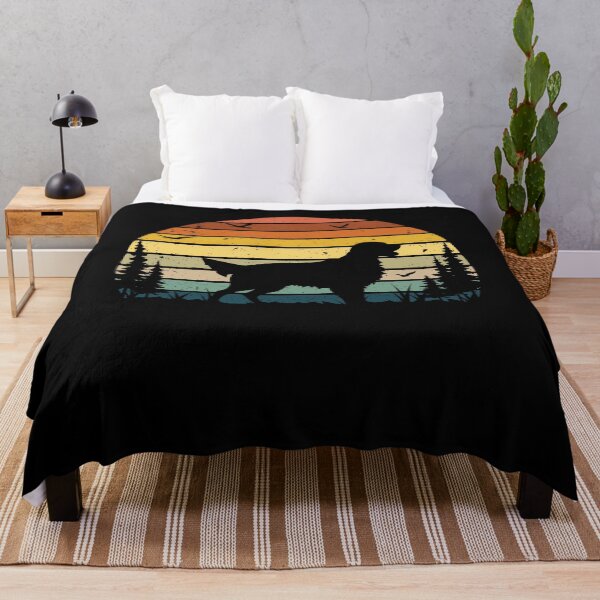 Item preview, Flat-coated Retriever Dog Retro Vintage designed and sold by rafaeltto.