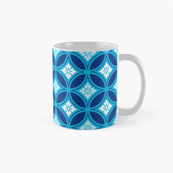 Item preview, Shippo with Flower Motif, Deep Indigo Blue  designed and sold by Marymarice.