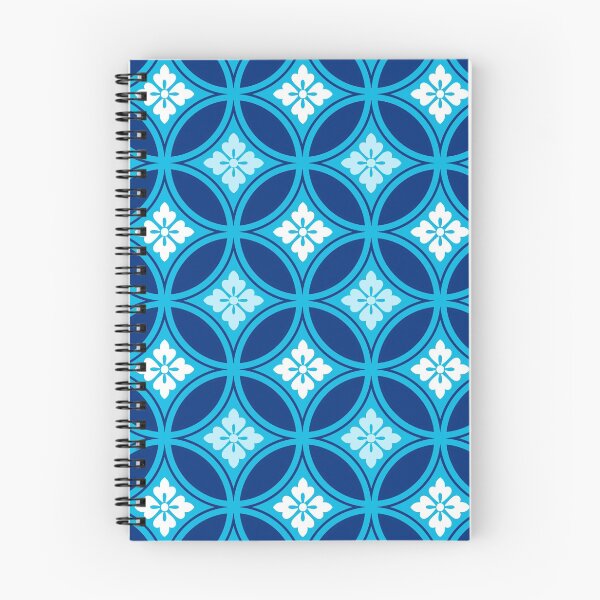 Item preview, Shippo with Flower Motif, Deep Indigo Blue  designed and sold by Marymarice.