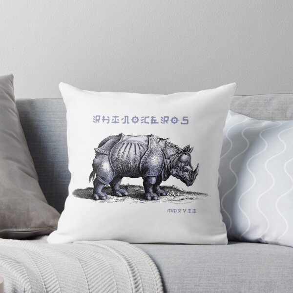Aperçu de l'œuvre Rhinocéros 2 #CreateArtHistory créée et vendue par RebecaZum.