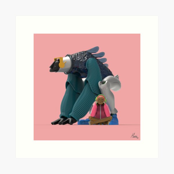 Nono and Grahokai Art Print